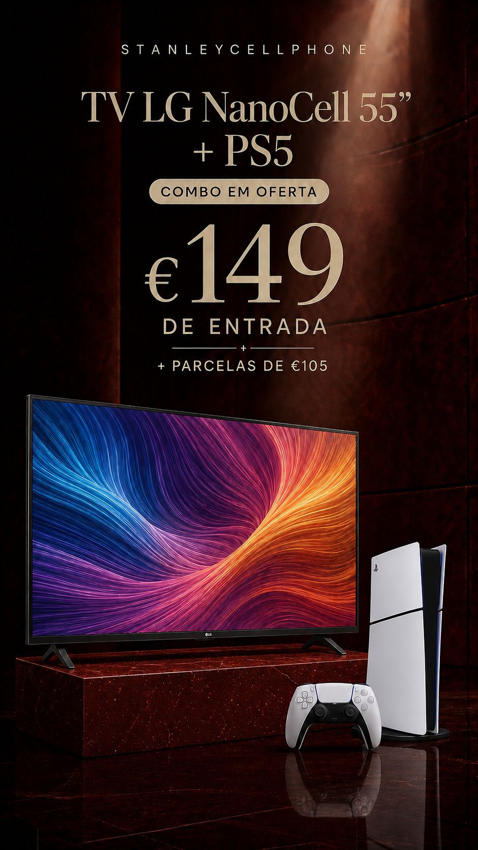 TV 55" + PS5