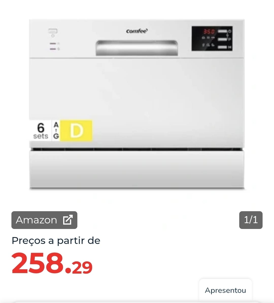 Foto real do vendedor