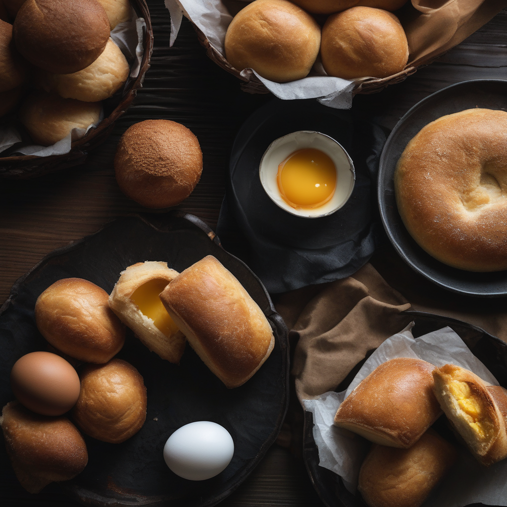 Pães e doces filipinos