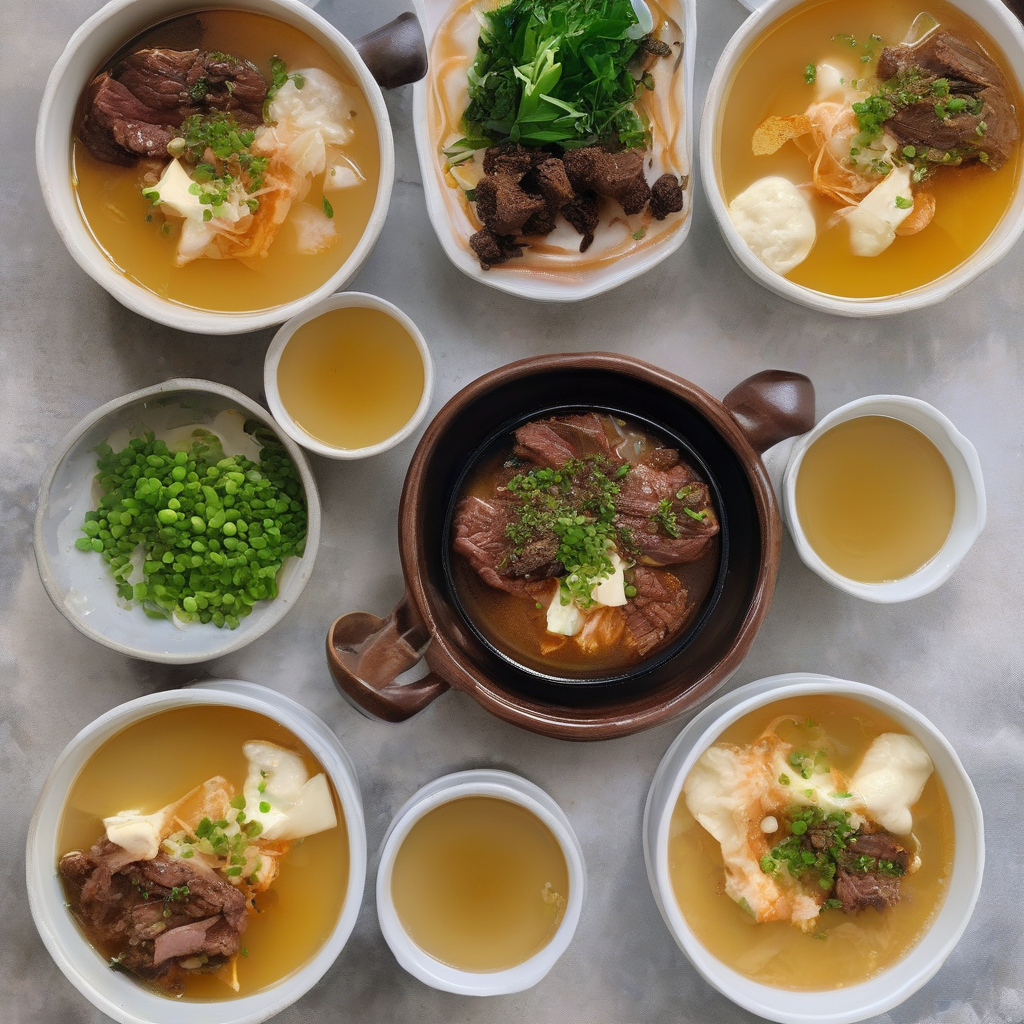Caldo de frango e costela com delivery
