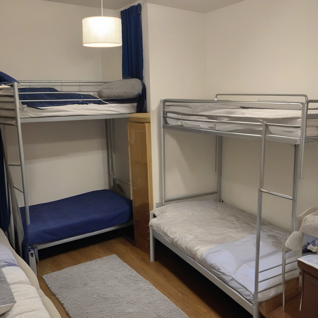 Quarto de casal no centro