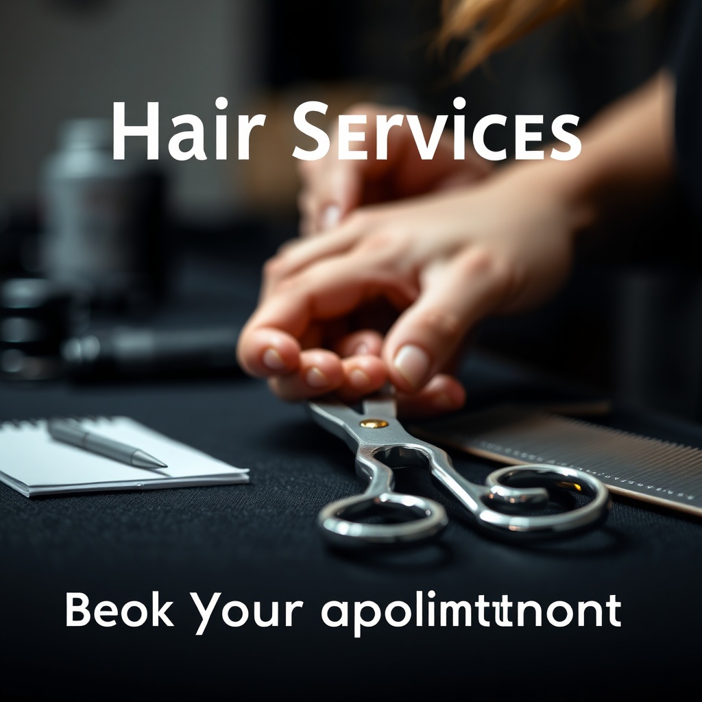 Serviços de cabelo - promoções e 2 horários