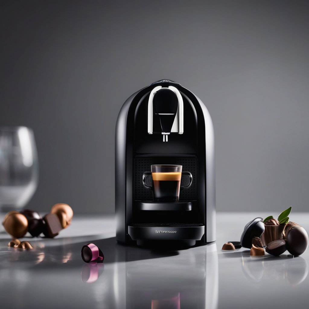Máquina de café Nespresso Vertuo Pop preta