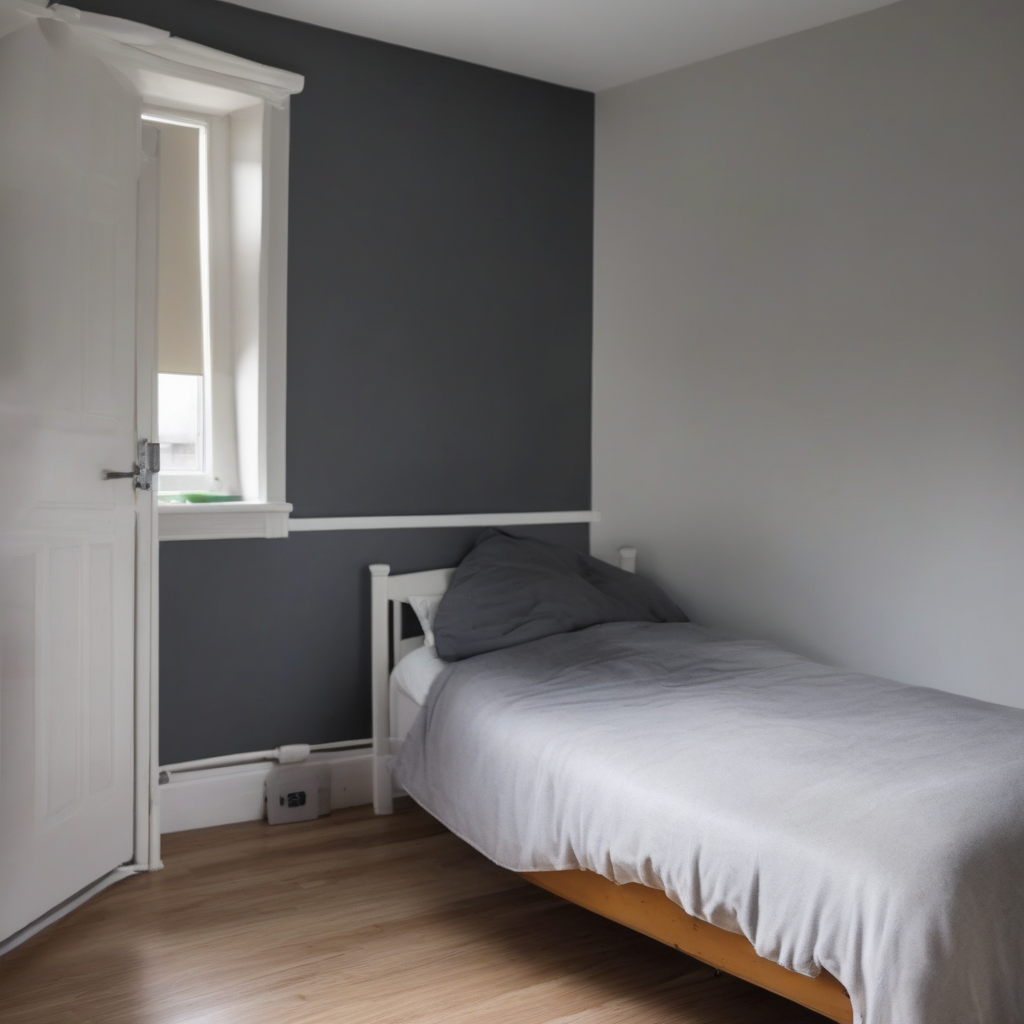 Quarto individual em apartamento compartilhado