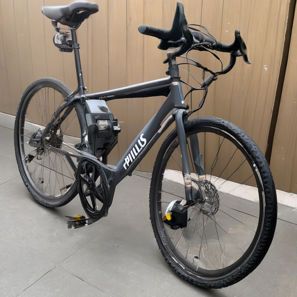 Bicicleta + Projetor Philips