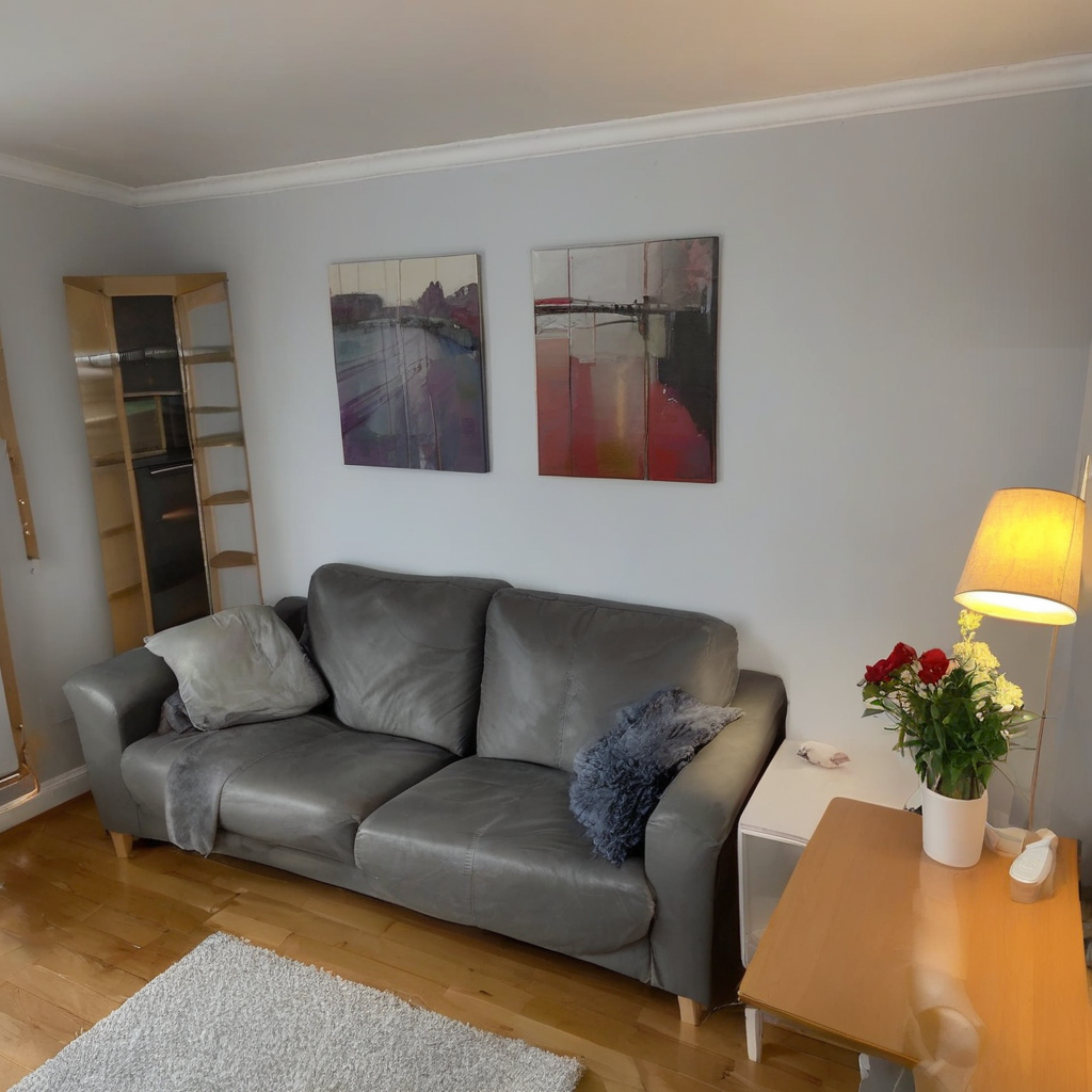 Quarto duplo no centro de Dublin