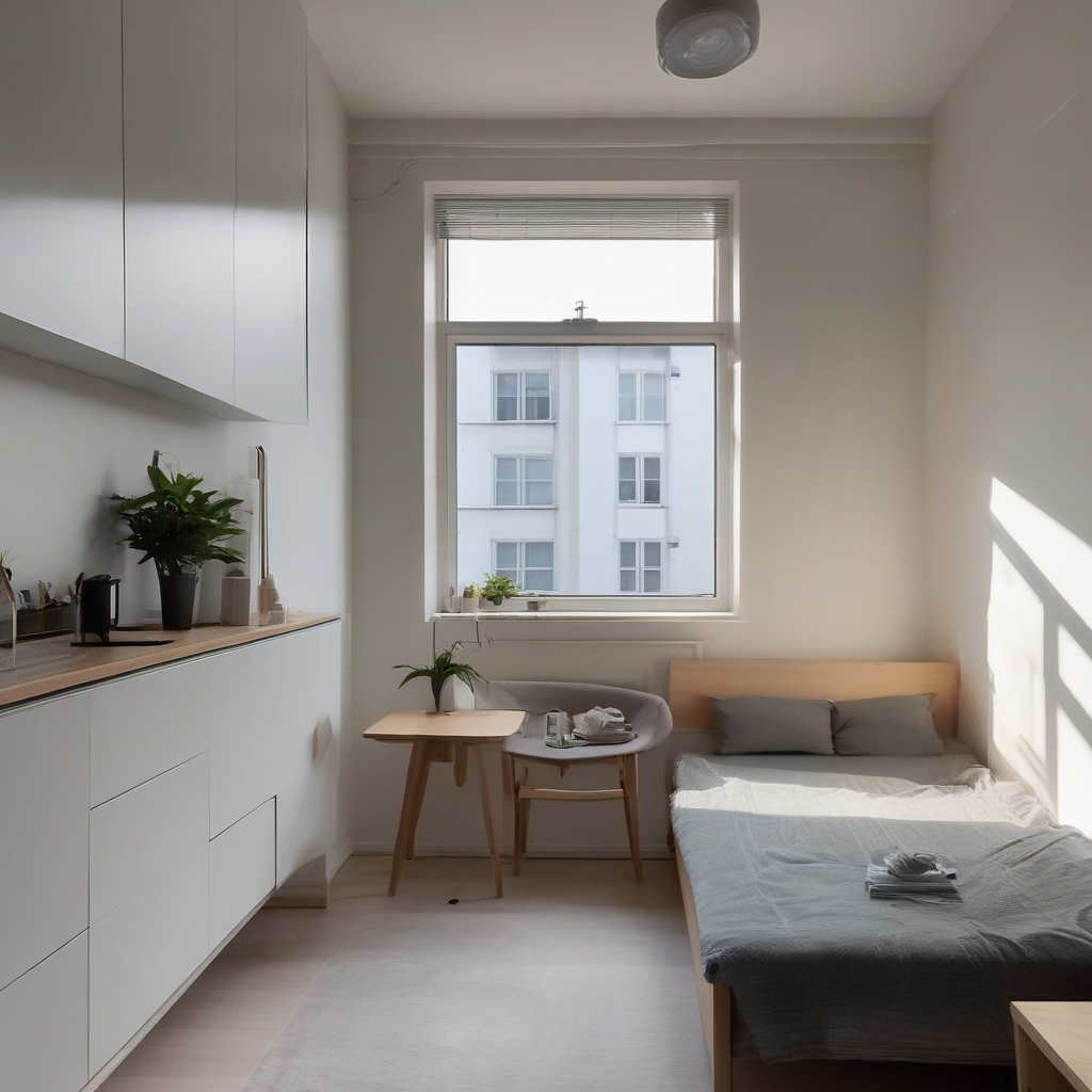 Quarto compartilhado em apartamento no centro da cidade