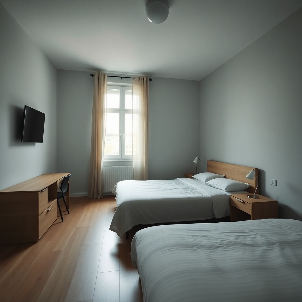Quarto de casal centro próximo ao Milky Market