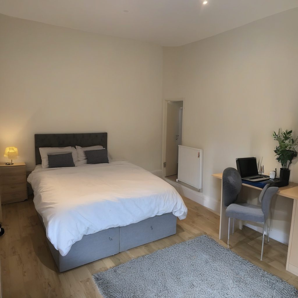 Studio para casal disponível em D7