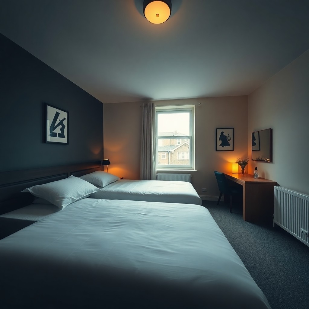 Quarto duplo mobiliado em Blessington St