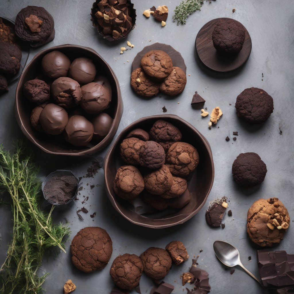 Trufas e cookies artesanais
