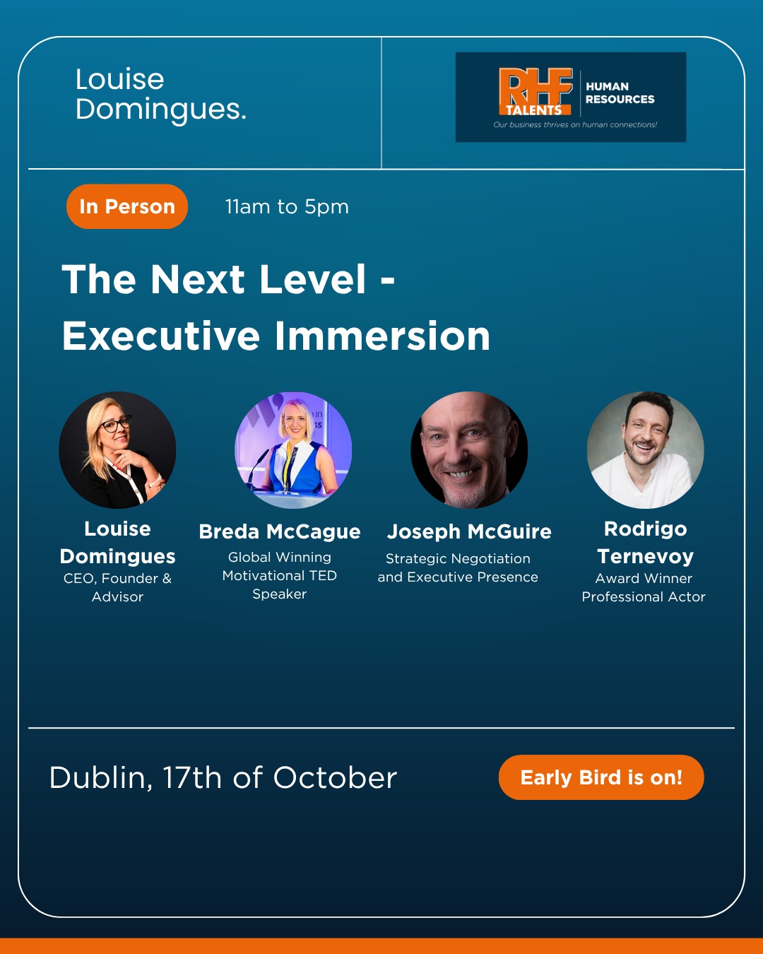The Next Level: An Executive Immersion em Dublin