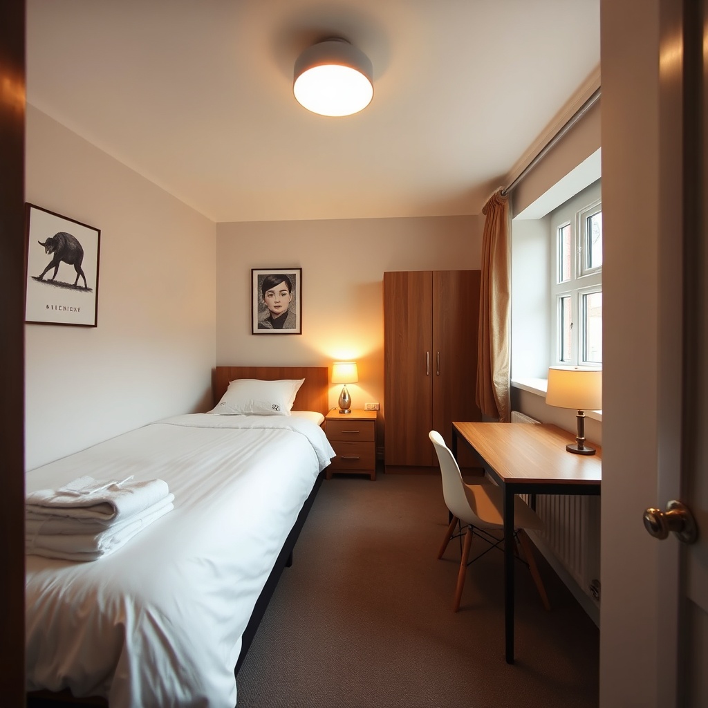 Quarto duplo mobiliado em Blessington St