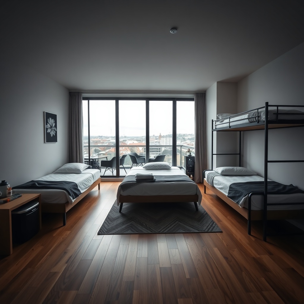 Quarto compartilhado no centro de Dublin