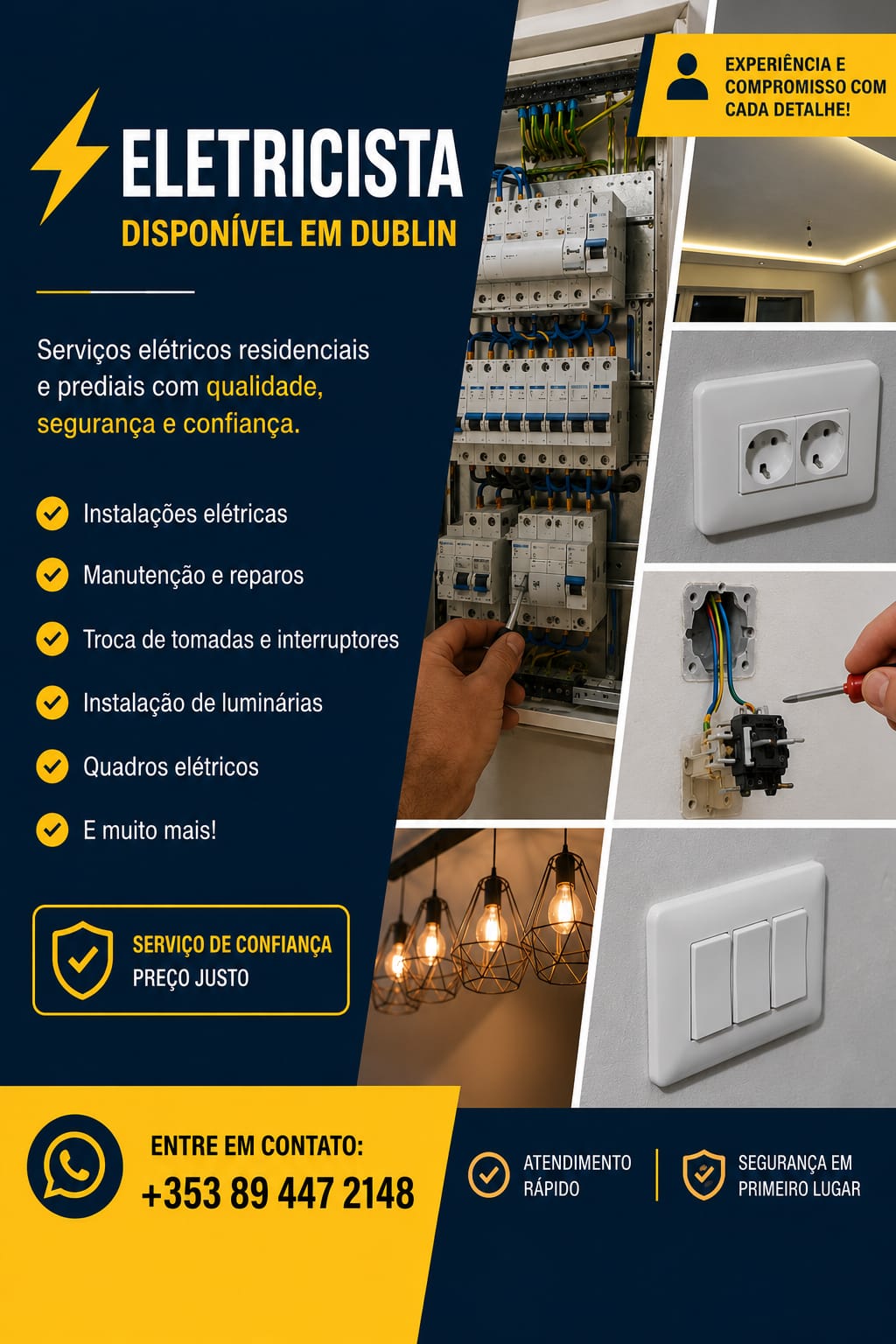 Foto real do vendedor