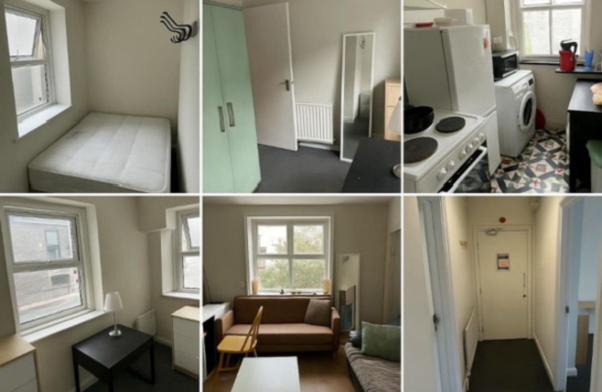 Quarto individual com cama de casal em Dublin 8