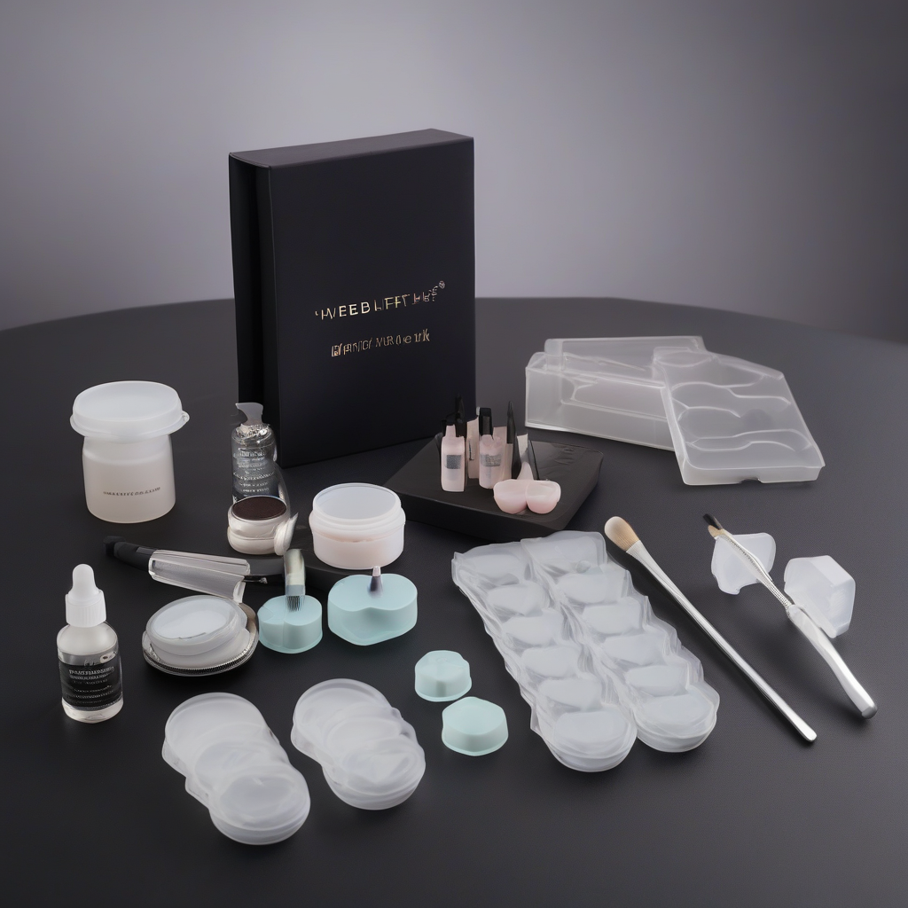 Kit completo de acessórios para Lash Lift