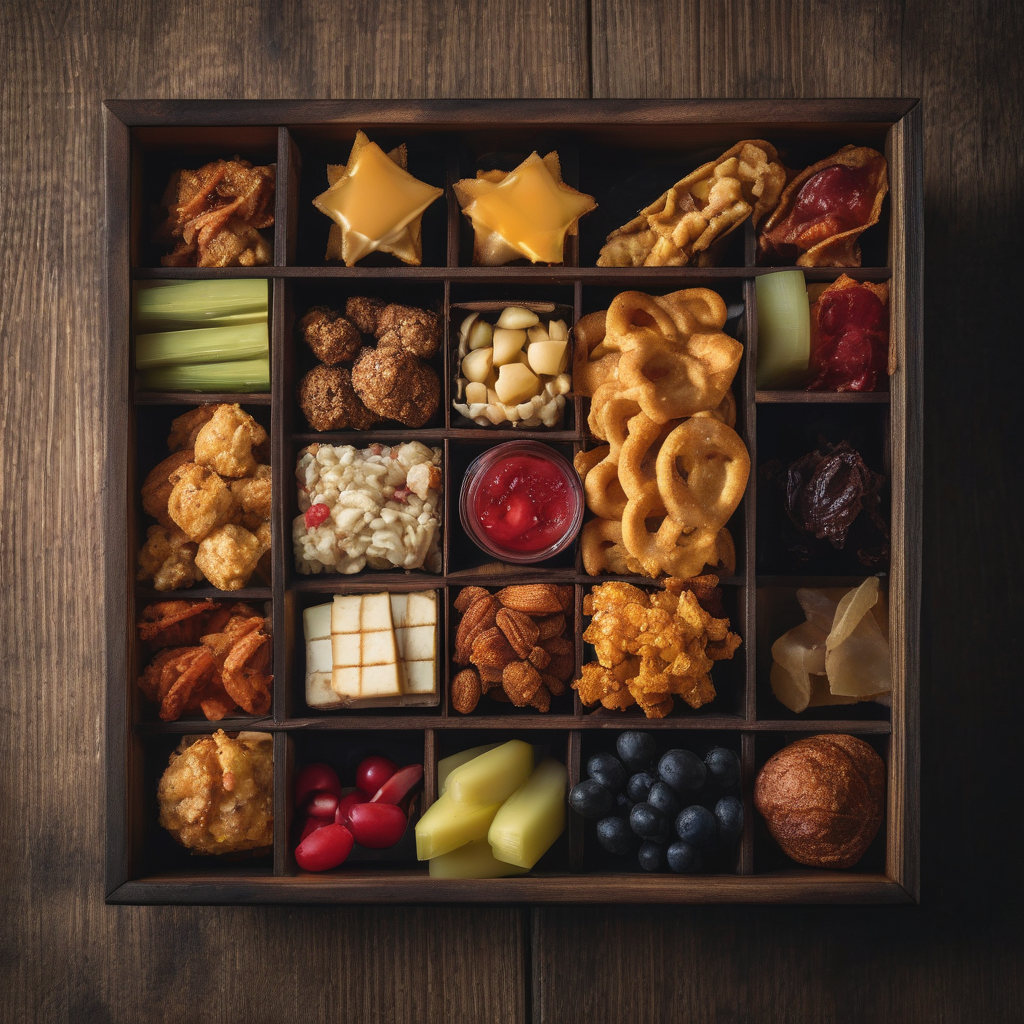 Happy Box - caixa de salgadinhos