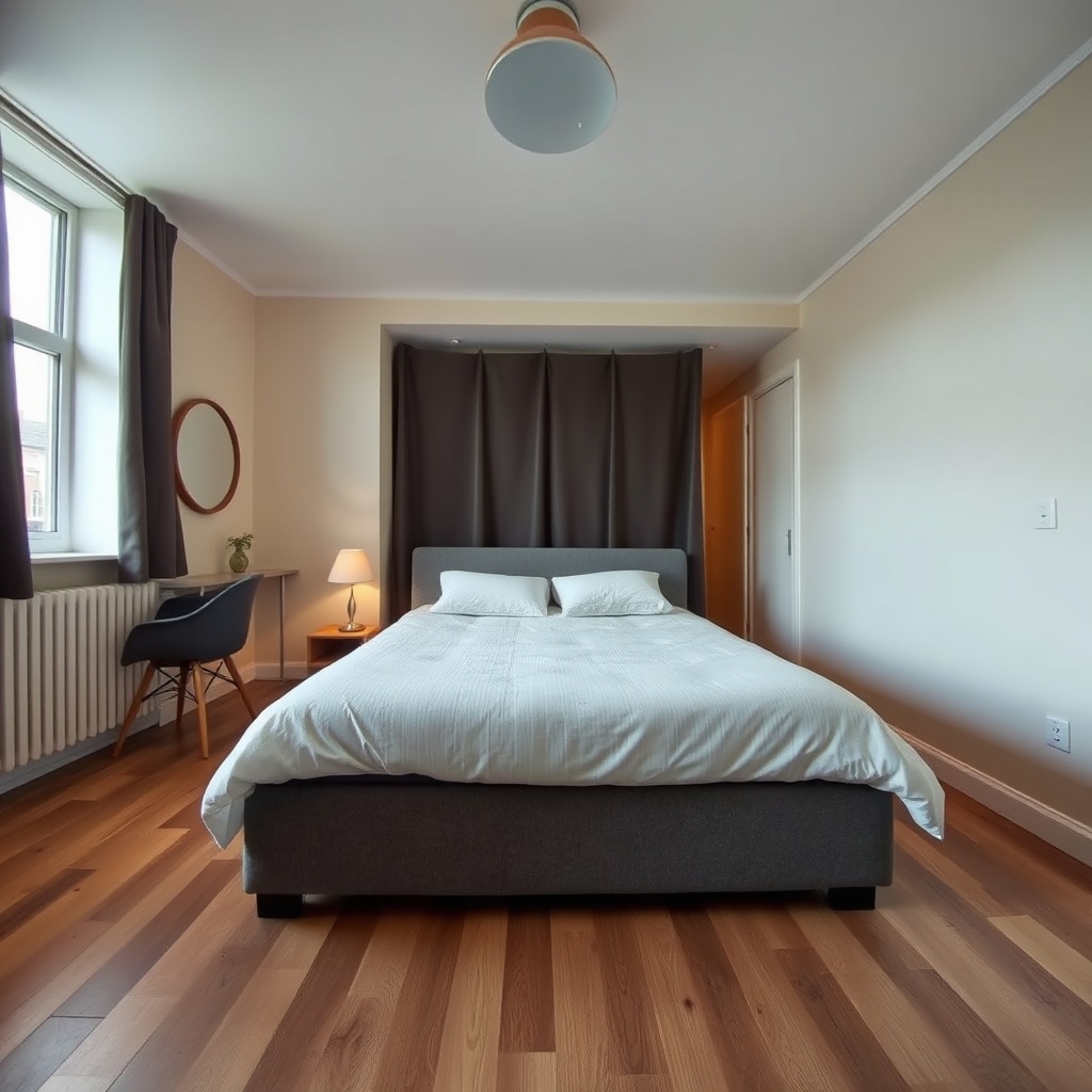 Vaga masculina em apartamento no centro