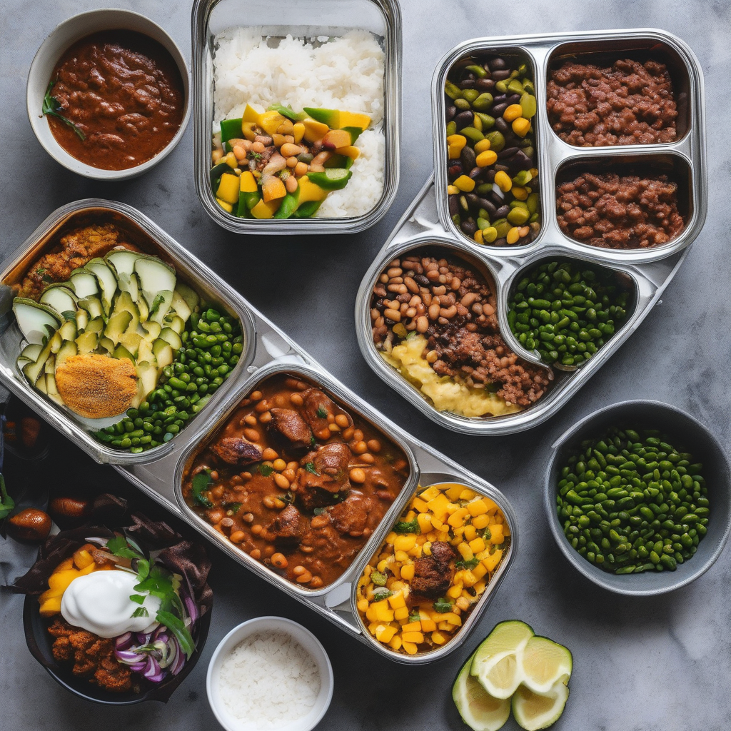 Marmitas semanais e feijão fresco com delivery