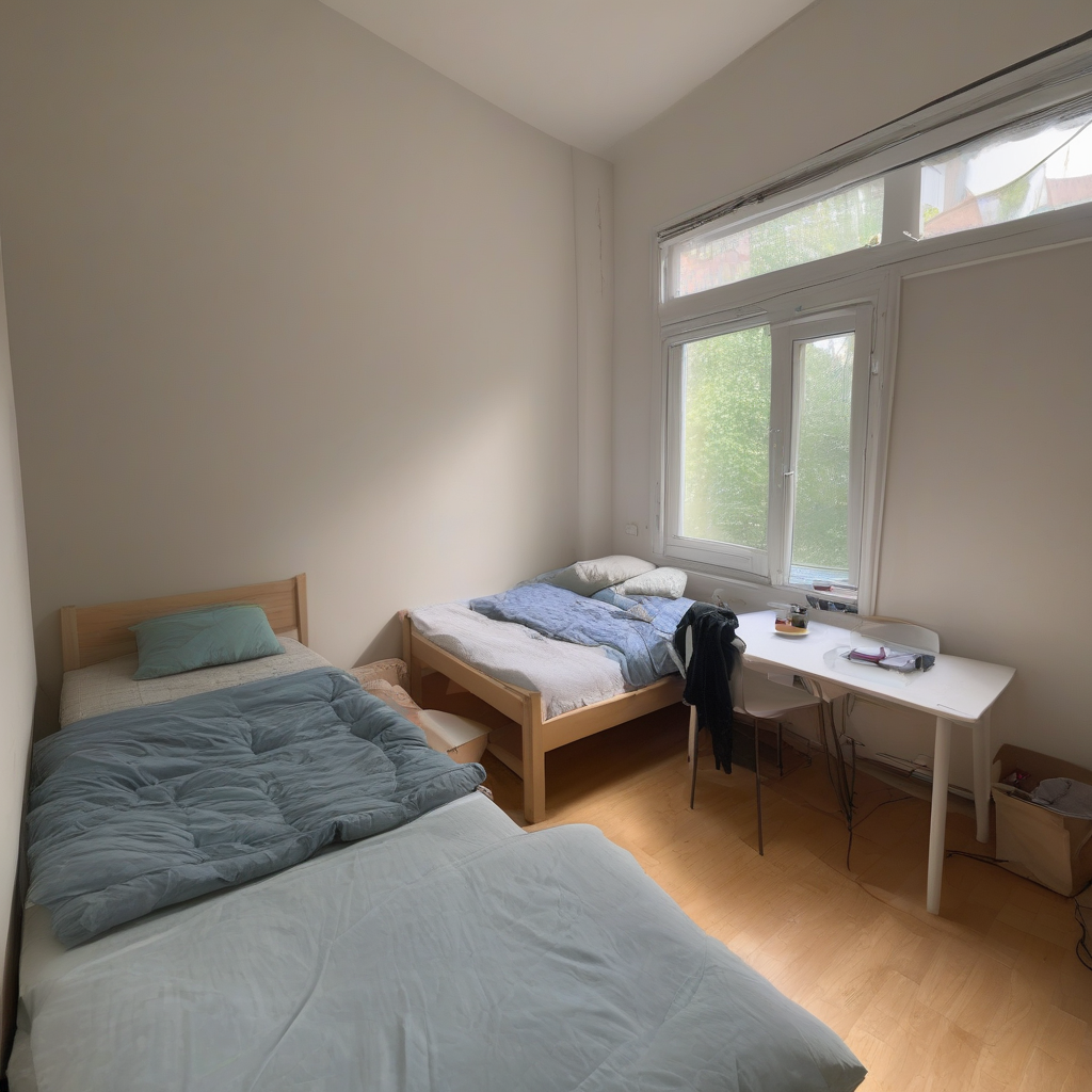 Vaga temporária single em casa compartilhada