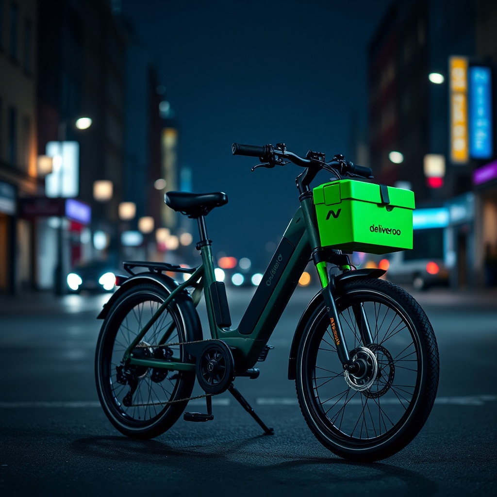 Bike elétrica para Deliveroo – Dublin
