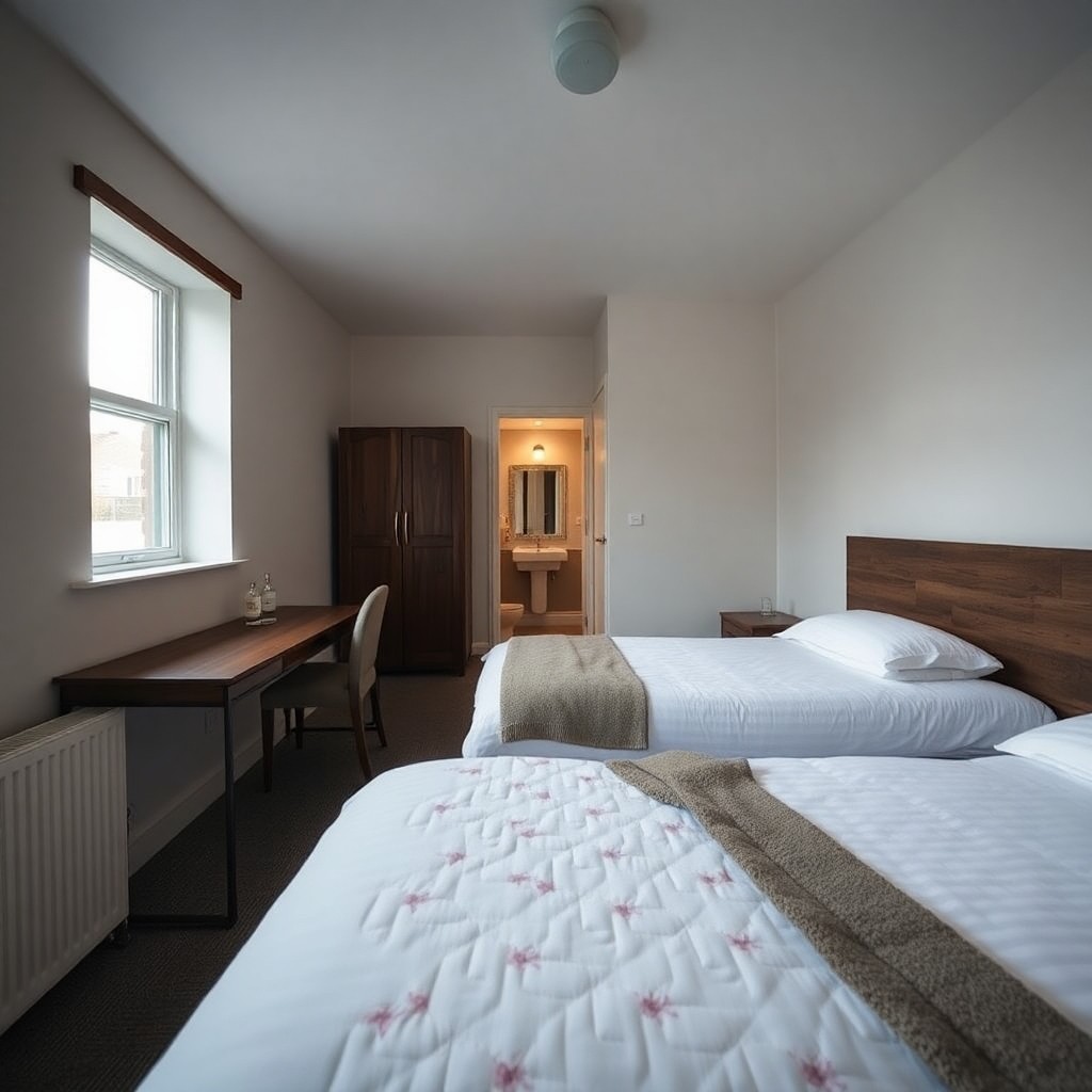 Quarto individual com banheiro privativo em Phibsborough