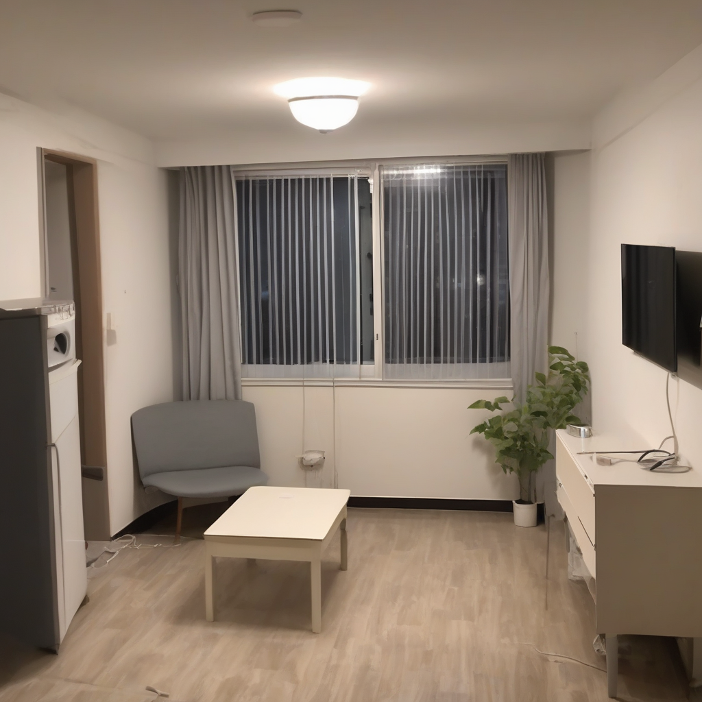 Quarto triplo com banheiro individual