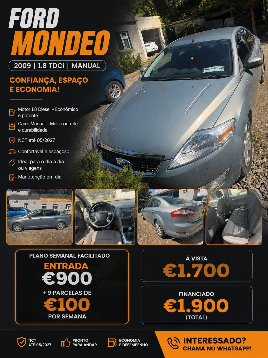 Ford Mondeo 2009 1.8 TDCi Manual