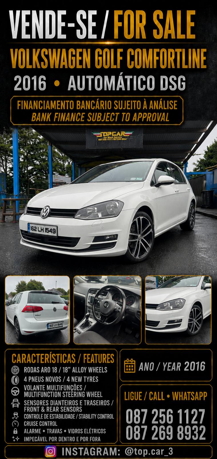 Volkswagen Golf Comfortline 2016 automático