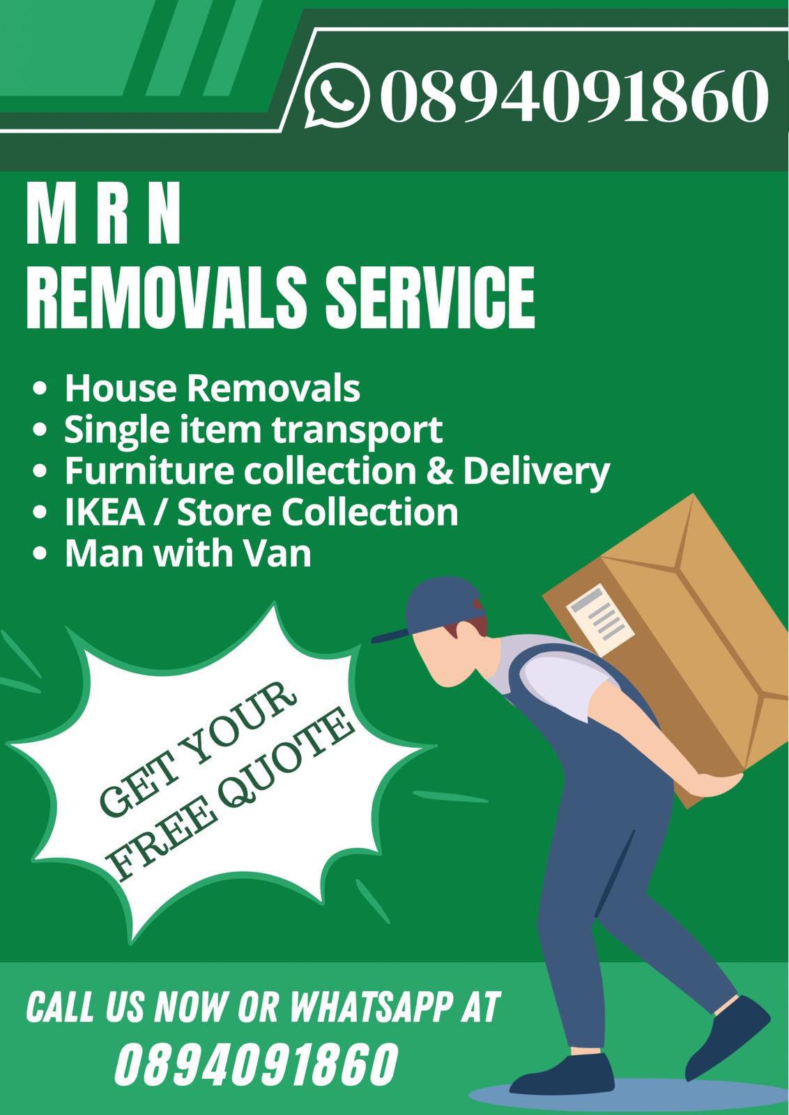 Mudanças, delivery e remoções na Irlanda e UK