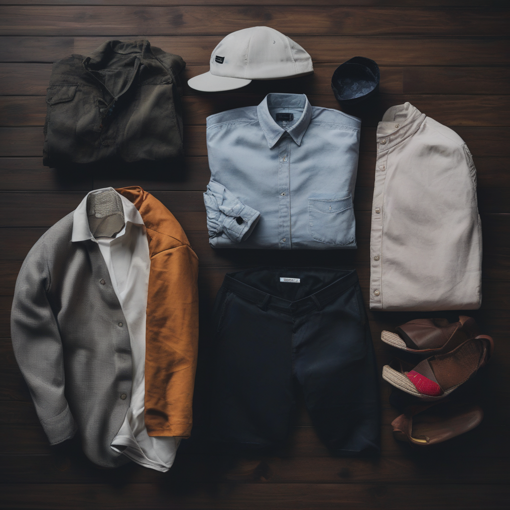 Peças de roupa à venda