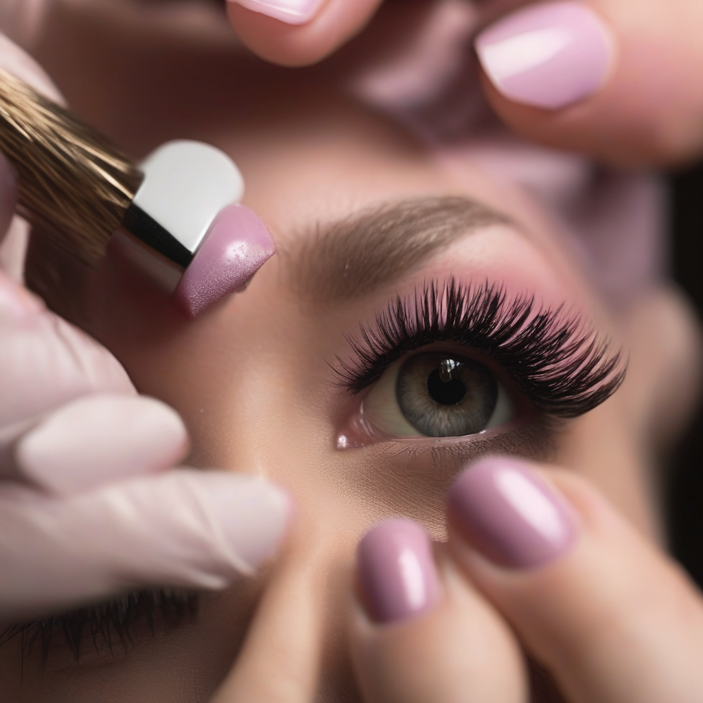 Serviço de manicure e sobrancelhas