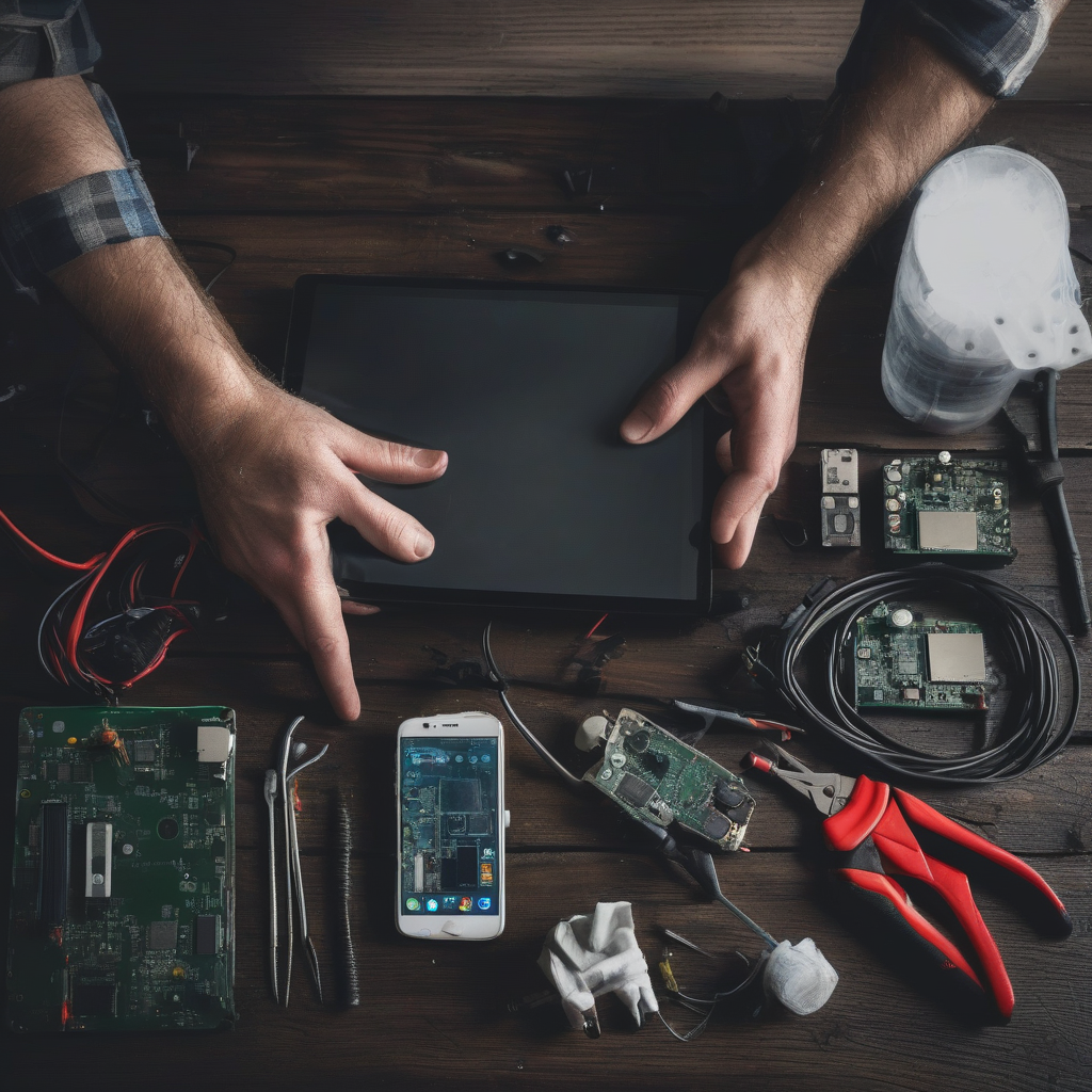 Reparo de dispositivos eletrônicos