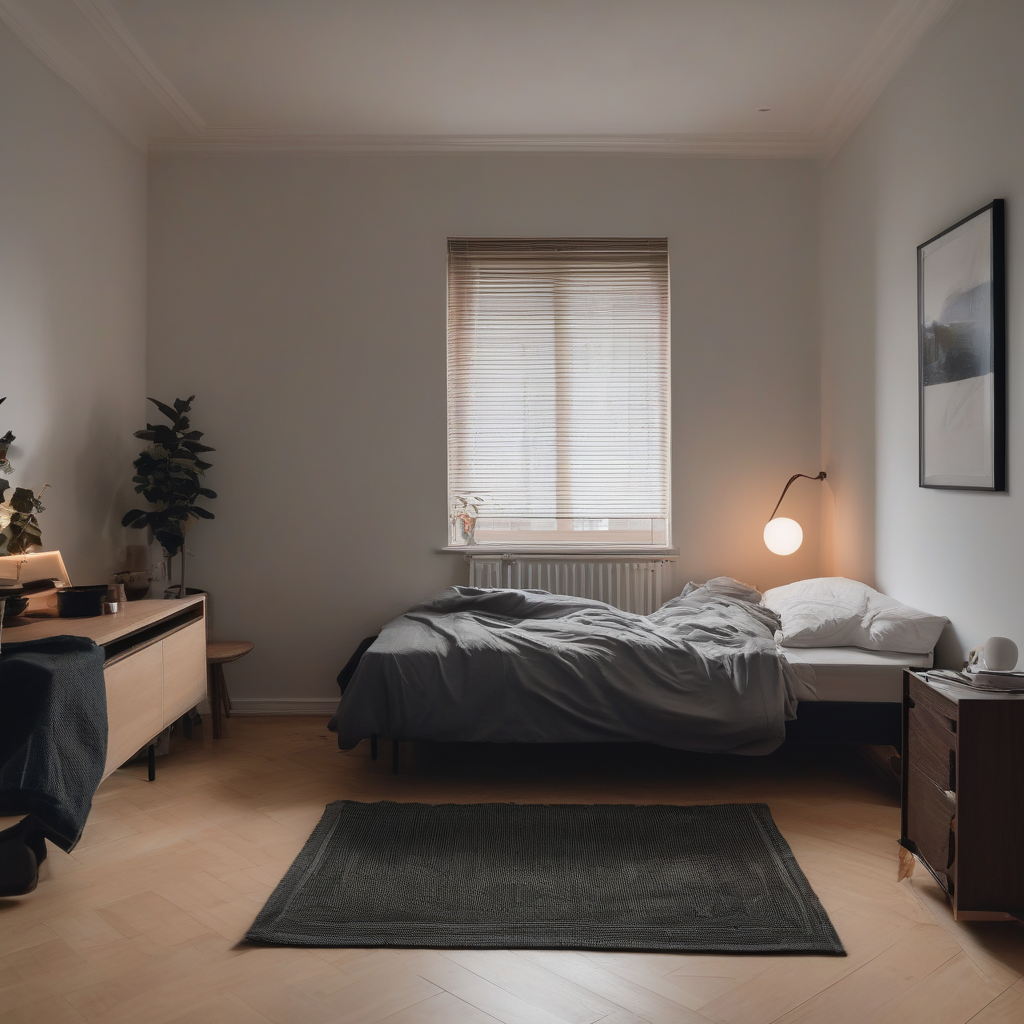 Quarto individual mobiliado em Whitehall