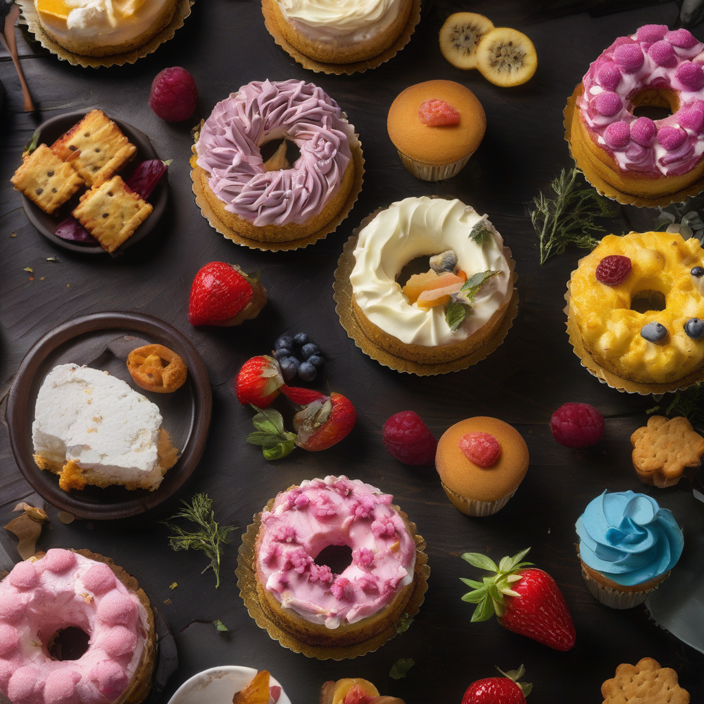 Promoção de bolos e mini salgados com parceria