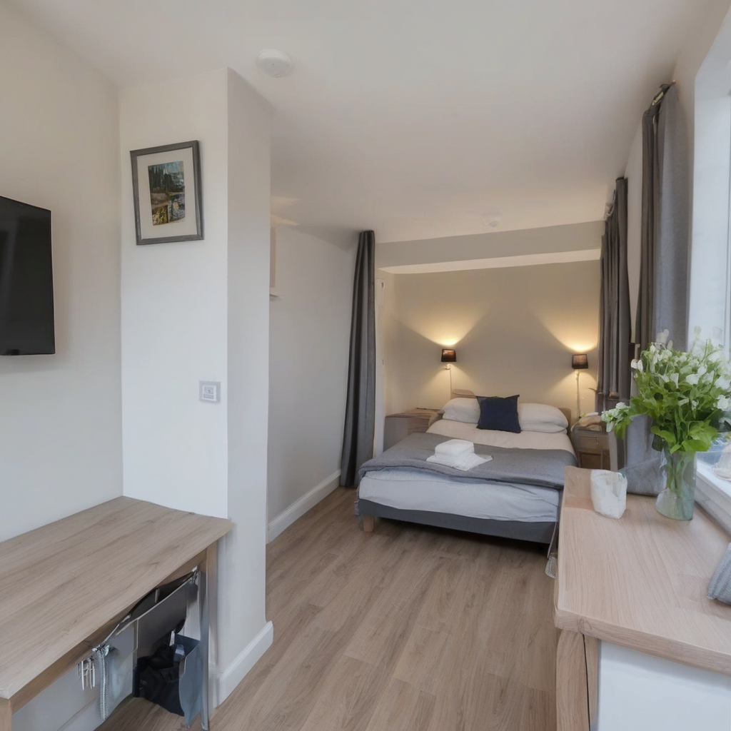 Studio para casal ou amigos disponível em D7