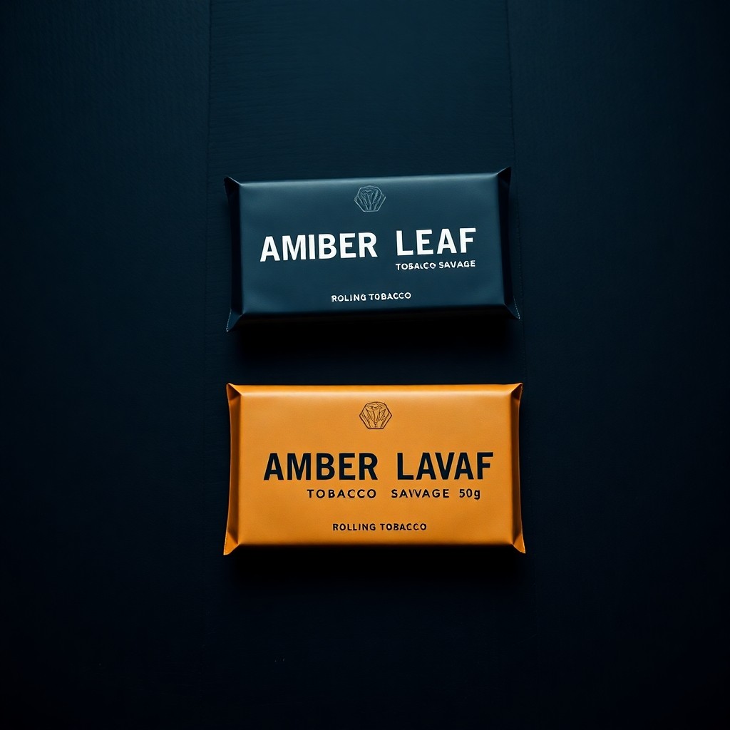 Amber leaf 50g, Tobacco Sauvage 30g