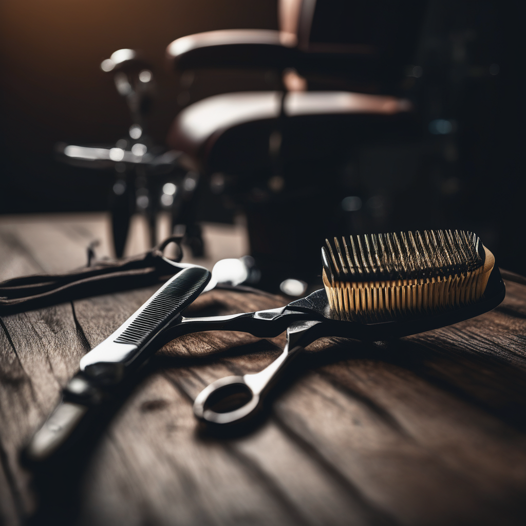 Corte de cabelo e barba premium