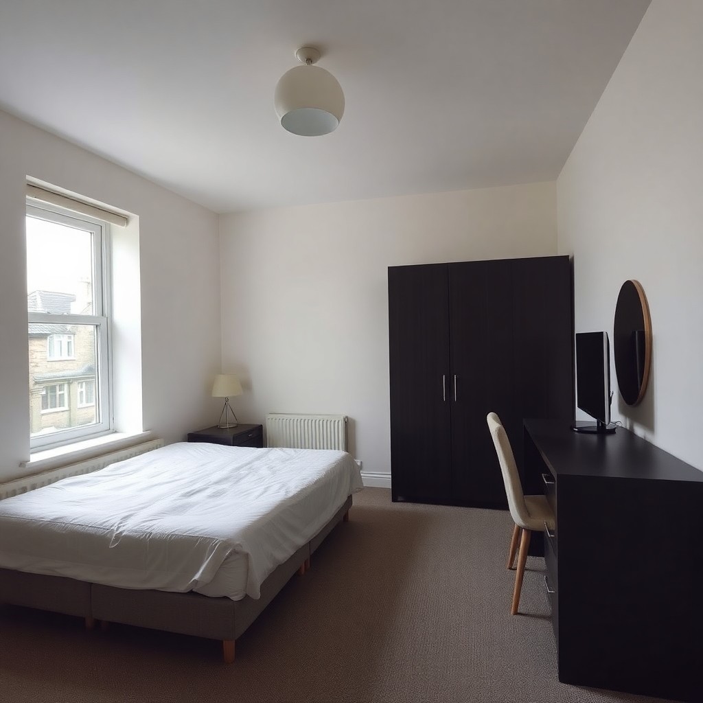 Quarto duplo mobiliado em Blessington St