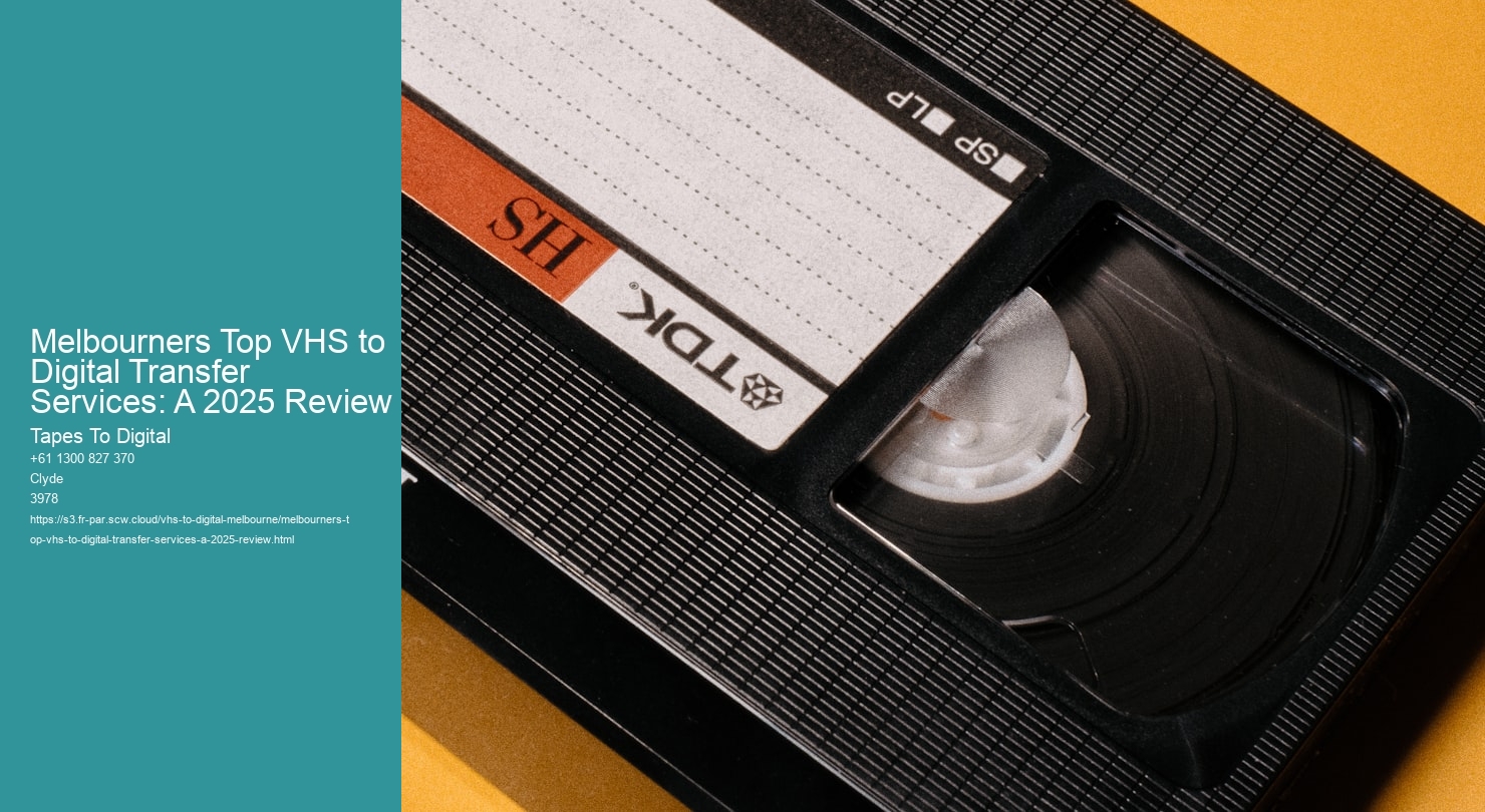 Melbourners Top VHS to Digital Transfer Services: A 2025 Review
