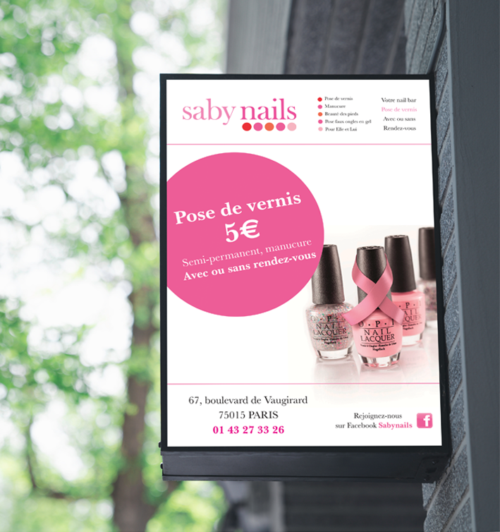 AFFICHE POUR ESTHETICIENNE 2