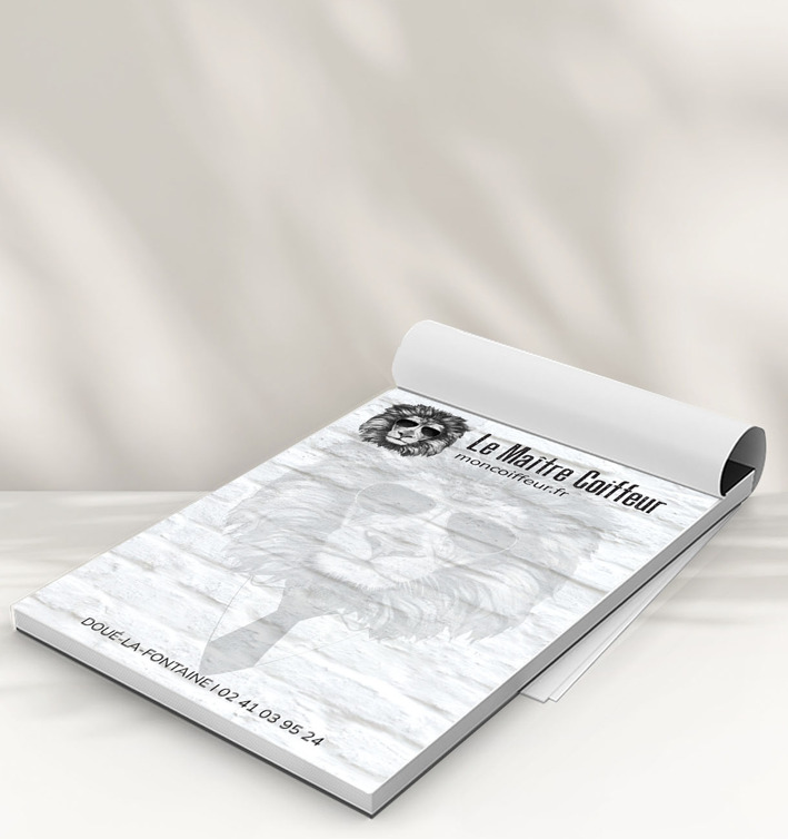 BLOC-NOTE POUR INSTITUT DE BEAUTE 6