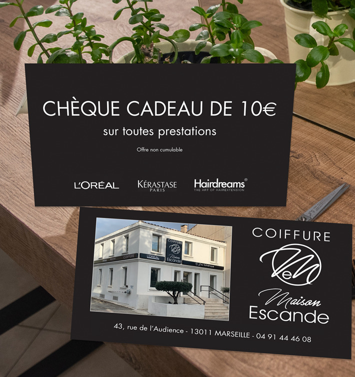 CHEQUE CADEAU ESTHETICIENNE 2