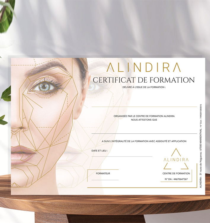 DIPLOME CERTIFICAT DE FORMATION INSTITUT DE BEAUTE
