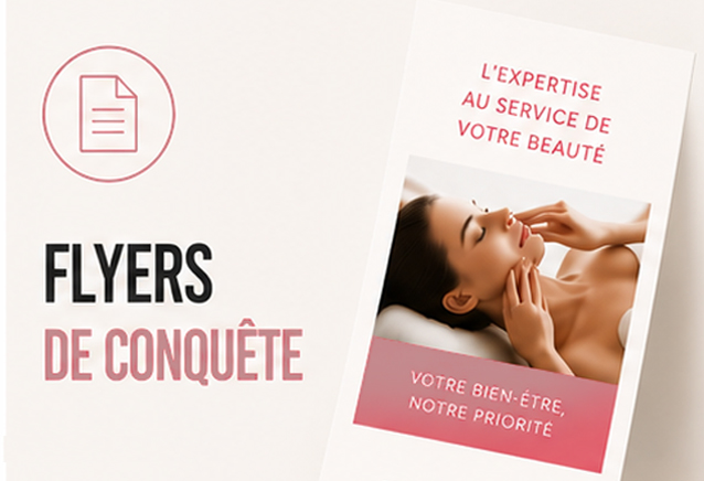 Pour faire découvrir vos soins et promouvoir votre institut.