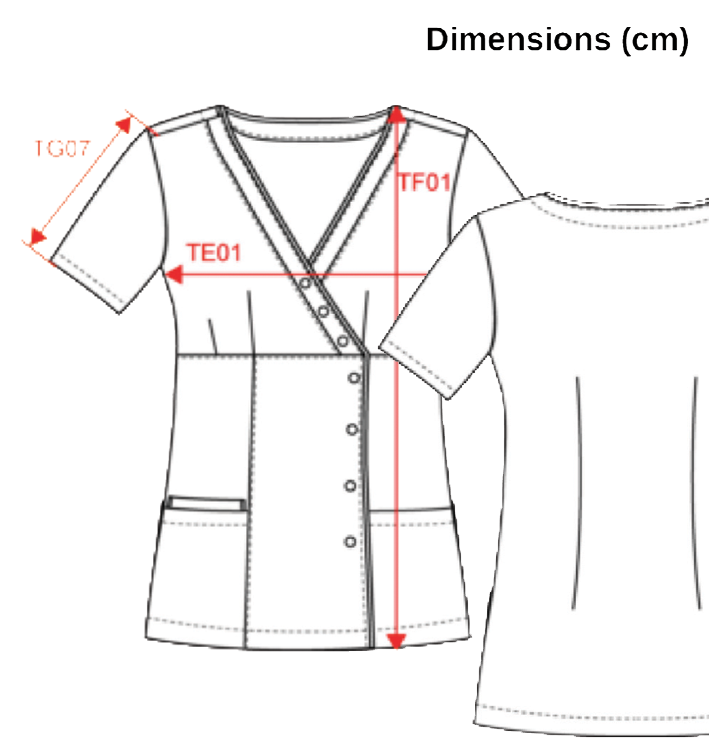 dimension taille blouse
