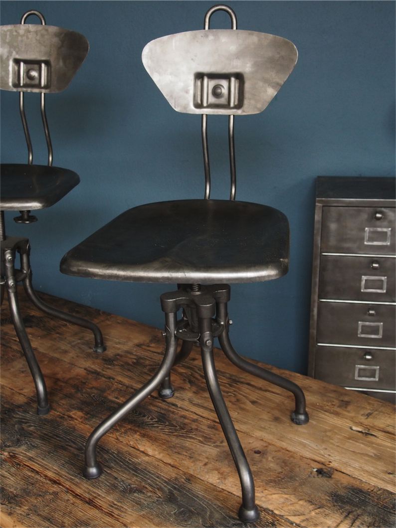 chaise metal atelier industrielle FLAMBO – Image 15