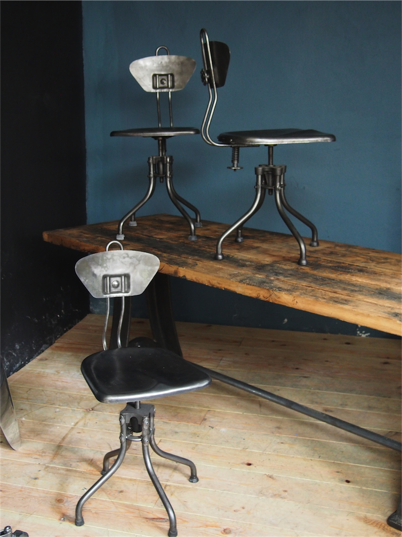 chaise metal atelier industrielle FLAMBO – Image 12