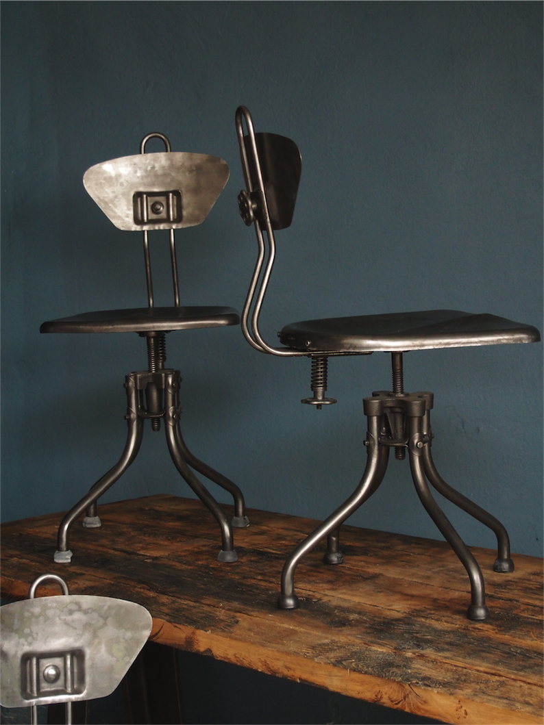 chaise metal atelier industrielle FLAMBO – Image 4